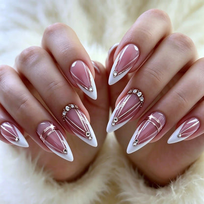 Stylische Stiletto Nagelkunst Verbesserungen Brehn