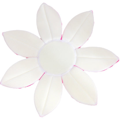 Plüsch-Blütenblatt Baby-Spielmatte für Bauchzeit und Kinderzimmer Fußkissen
