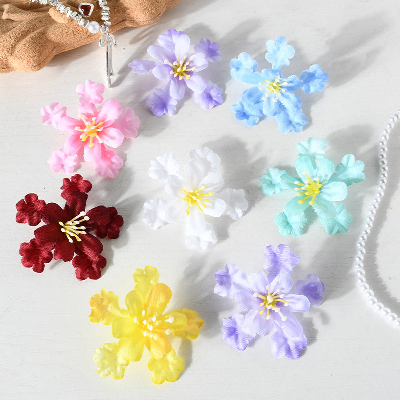 Florale dekorative Haarschmuck