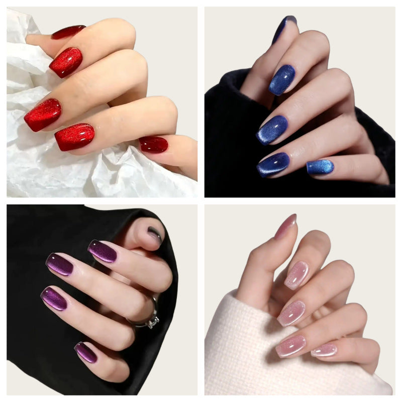Kunstnagelset mit verschiedenen Designs Brehn