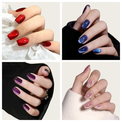 Kunstnagelset mit verschiedenen Designs Brehn