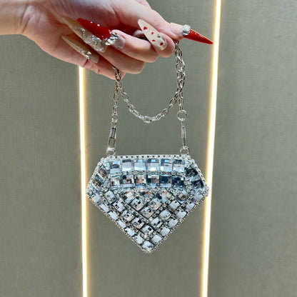 Dekorative Geometrische Clutch