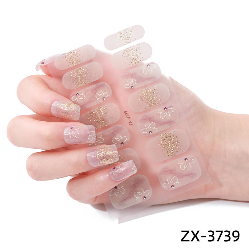 Elegante Gel-Nagel-Wickel