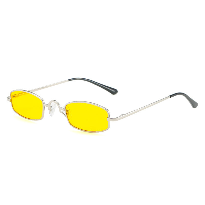 Damen modische Sonnenbrille im futuristischen Design Brehn