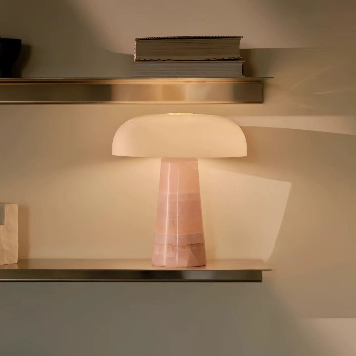 Moderne Pilz Tischlampe