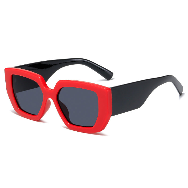 Damen Extravagante Geometrische Sonnenbrille Brehn
