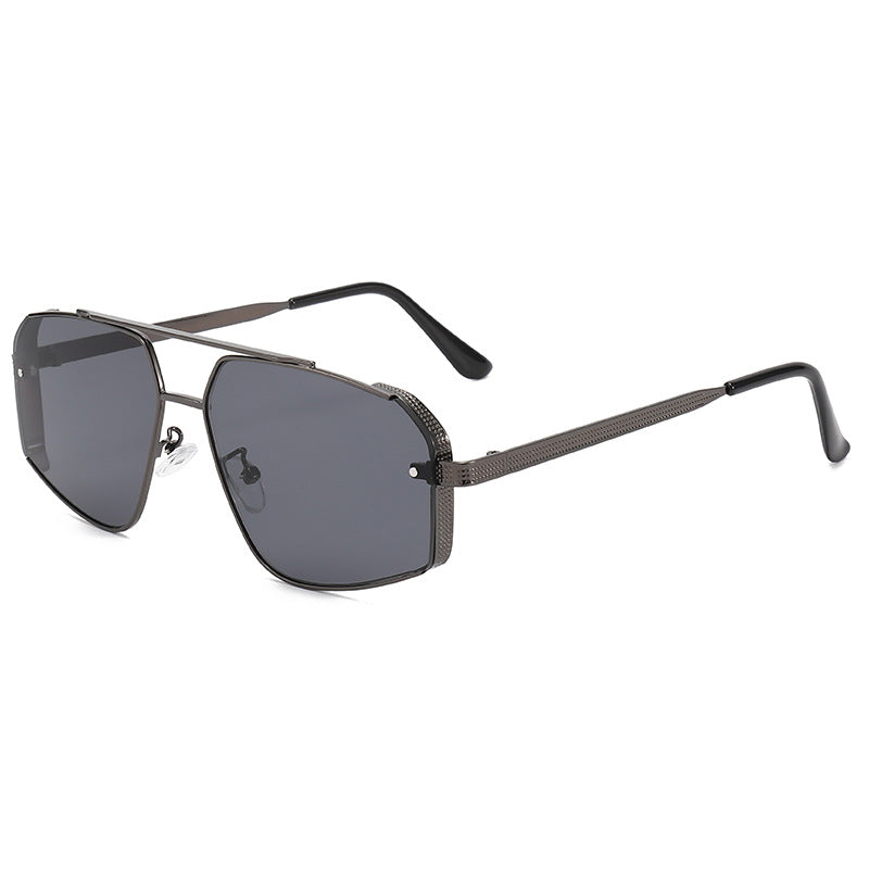 Oversized geometrische Rahmen Sonnenbrillen Brehn