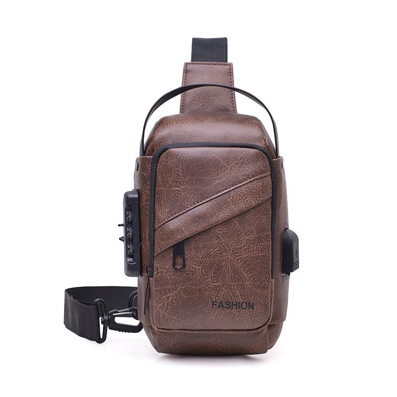 Stylische lässige Schultertasche Brehn