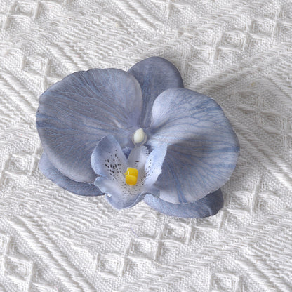 Elegante künstliche Orchideen-Haarspange