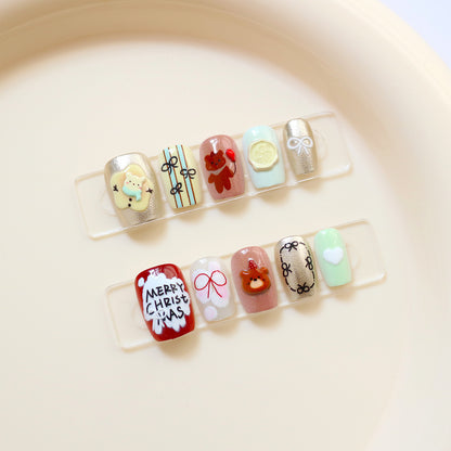 Festliches Themen-Nagelkunst-Set