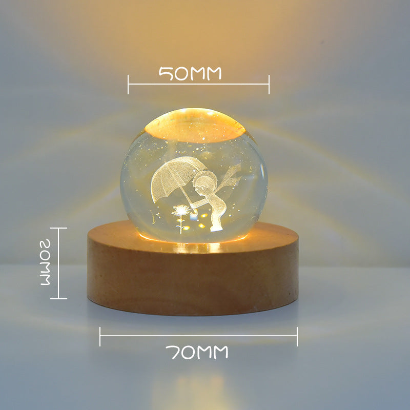 Galaxy-Themen dekorative Tischlampe