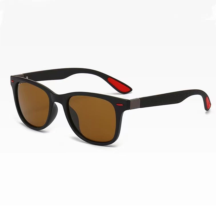 Damen stilvolle Retro-Sonnenbrille mit robustem Gestell Brehn