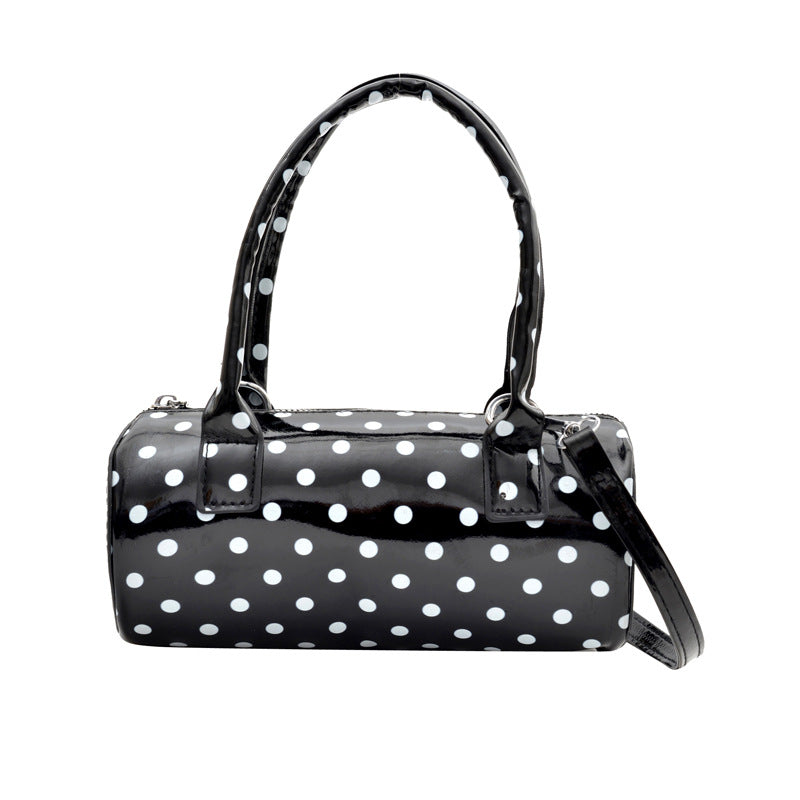 WoChic Strukturierte Gepunktete Handtasche Brehn