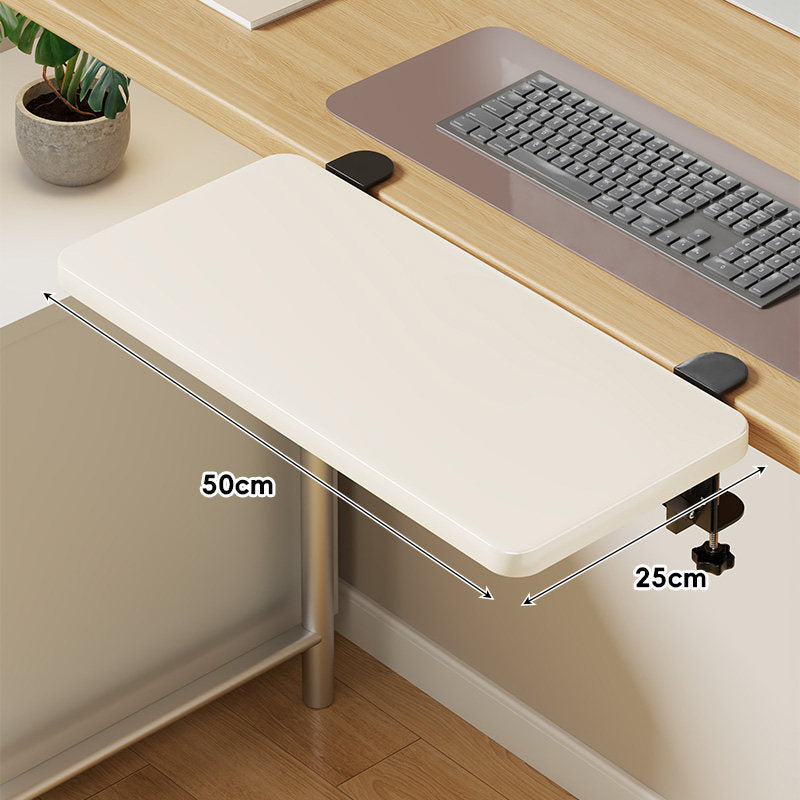 Unter-Tisch Gleitschienen-Tastaturablage und Schreibtischverlängerung mit sanfter Gleitmontage