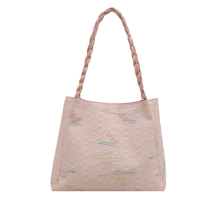 Gepolsterte dekorative Schultertasche Brehn