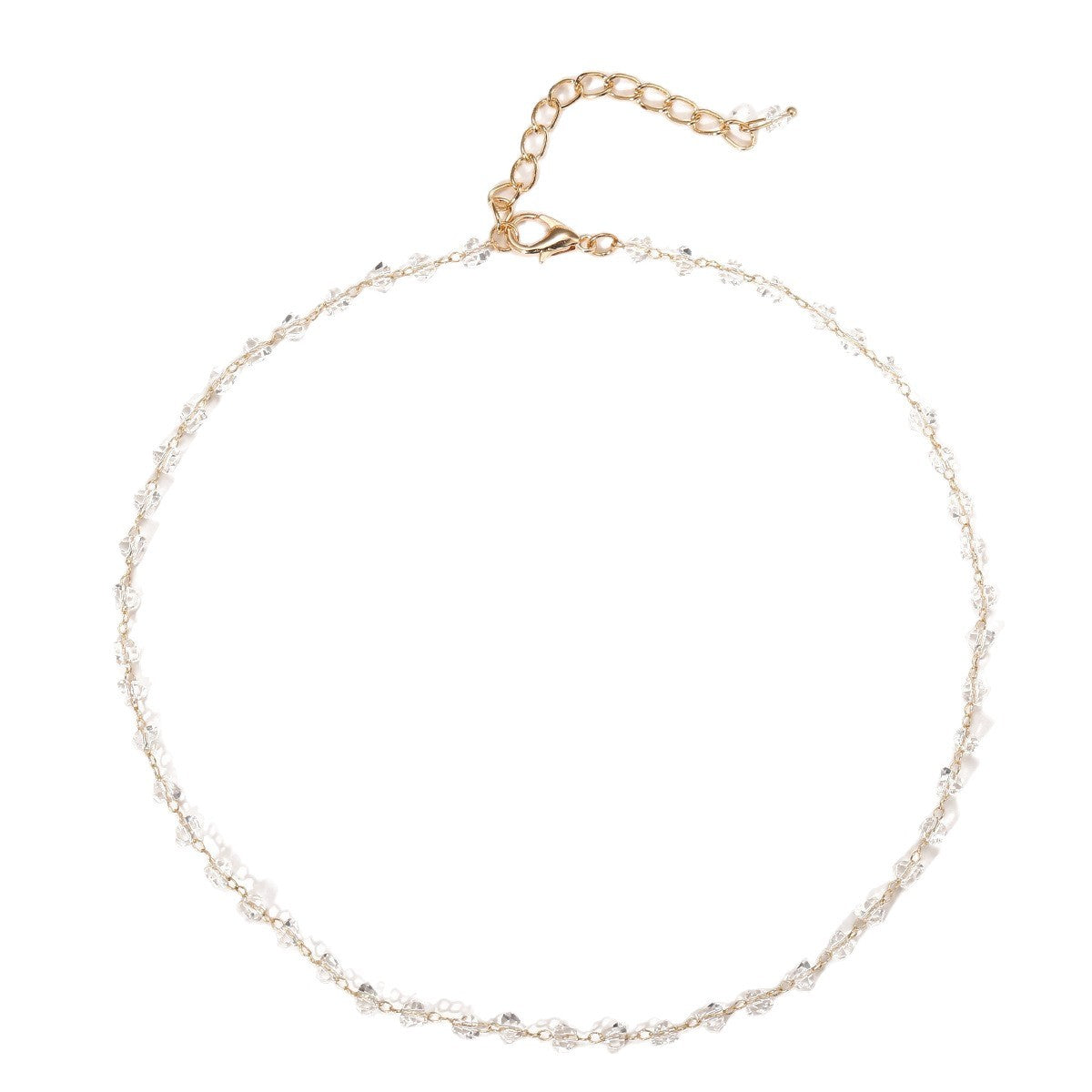 Elegante Perlen- und Ketten-Anklet Brehn
