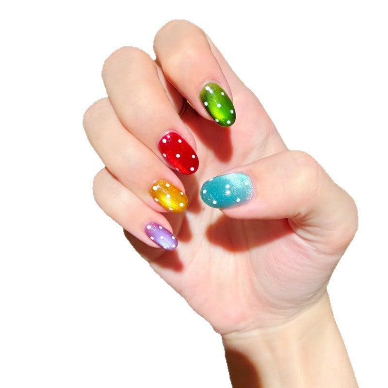 Künstlerisches Ombre Glitter Nagelkunst Set Brehn