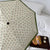 Damen eleganter Faltregenschirm mit floralem Design Brehn