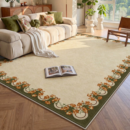 Floral Pattern Area Rug Brehn