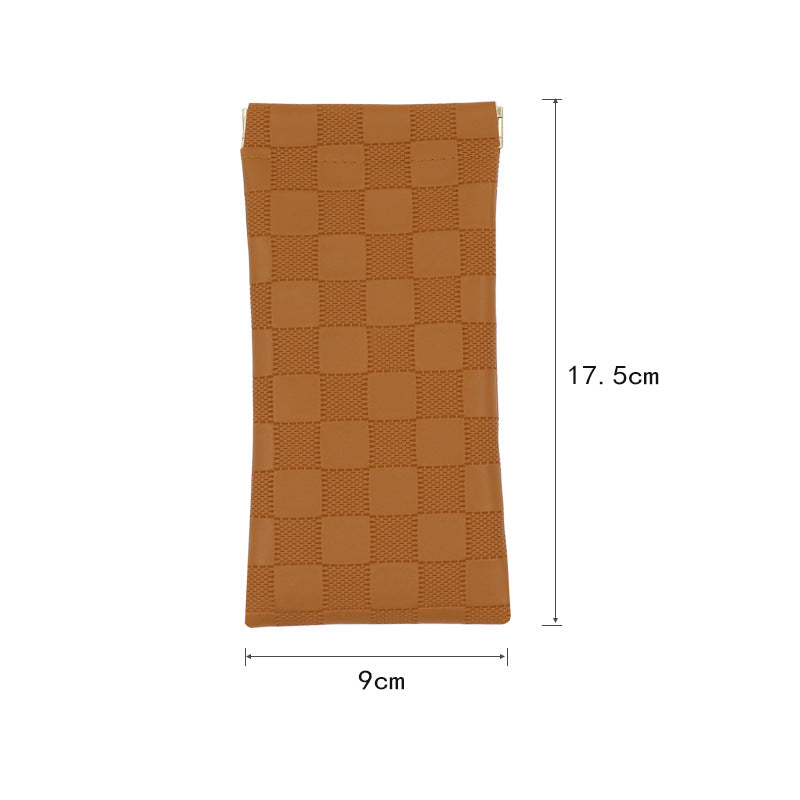 Modische karierte Tasche Brehn