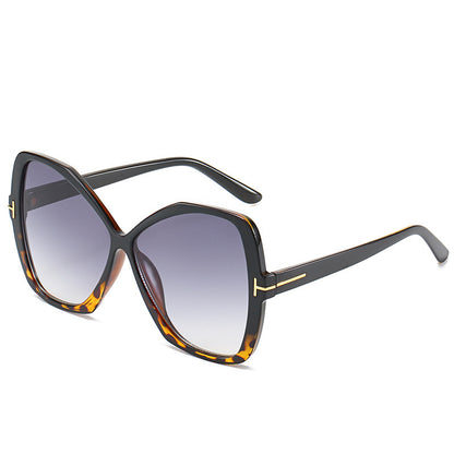 Modisch Übergroße Geometrische Sonnenbrille Brehn