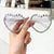 Herzförmige, mit Strass veredelte Sonnenbrille Brehn 1787141205