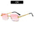 Modische Sonnenbrille mit Schlangendetail