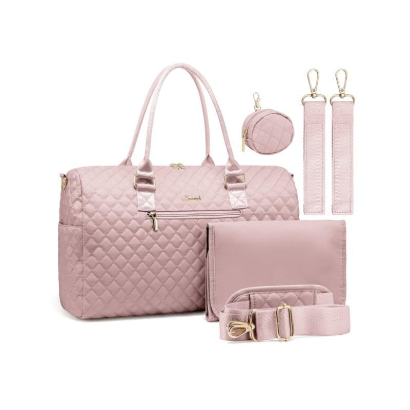 Elegant gestepptes Reise-Tote-Set Brehn