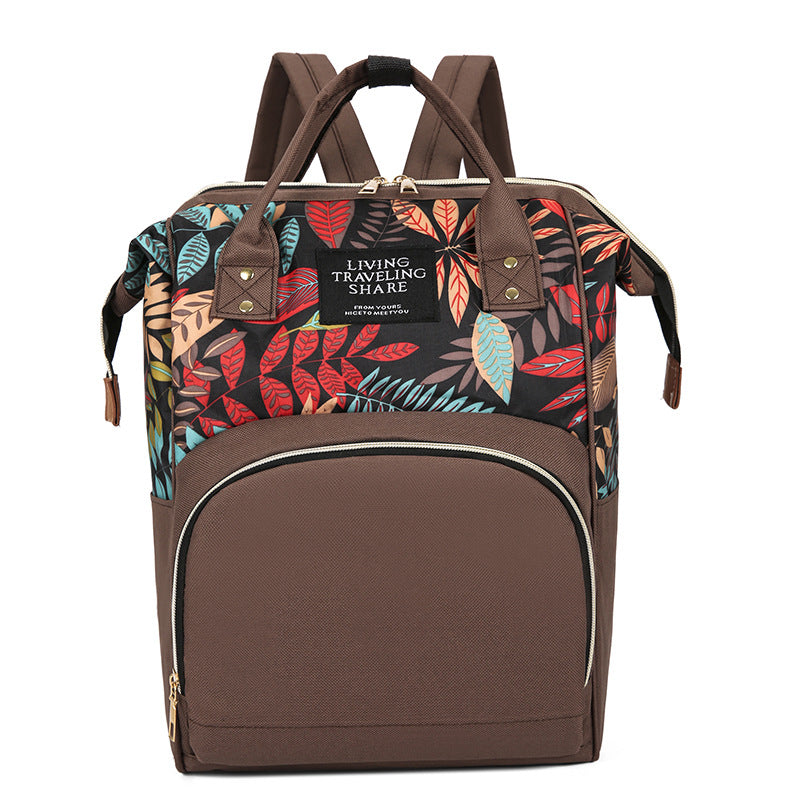 Blumendruck Multi-Funktions-Rucksack Brehn
