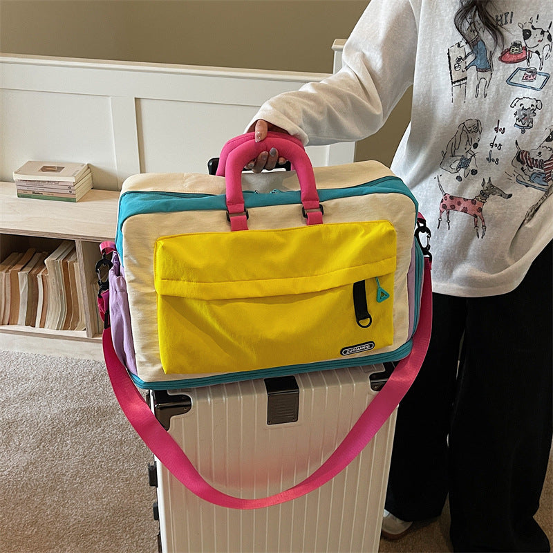 Buntes Mehrfach-Taschen Reise Duffle Bag Brehn