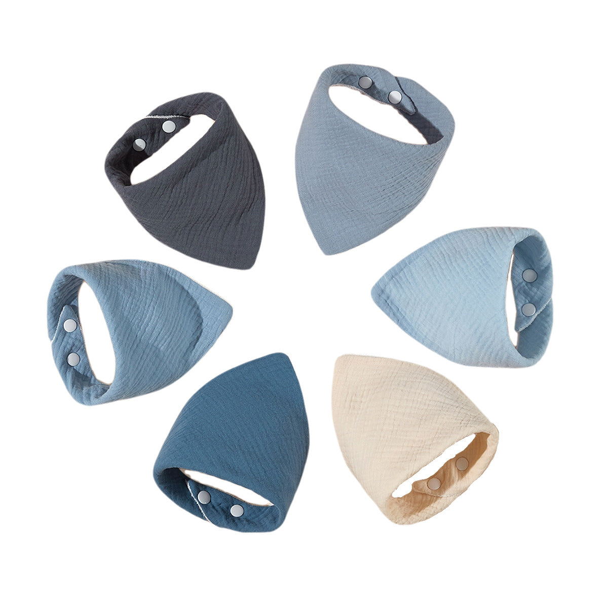 Weiche Musselin Bandana Lätzchen Set Brehn