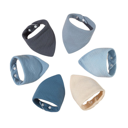 Weiche Musselin Bandana Lätzchen Set Brehn