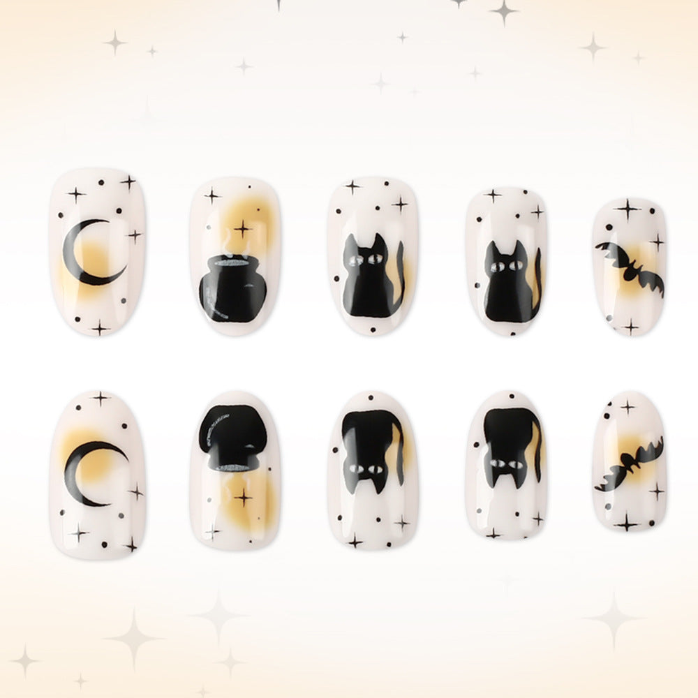 Halloween-Themen Nagelkunstdesign Brehn