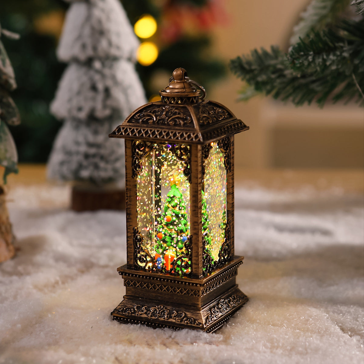 Vintage Weihnachtslaterne Brehn