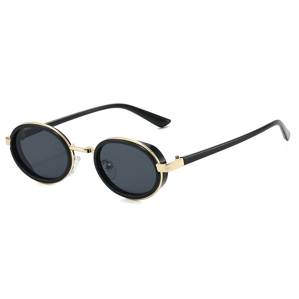 Vintage-inspirierte elegante ovale Sonnenbrillen Brehn