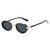 Vintage-inspirierte elegante ovale Sonnenbrillen Brehn