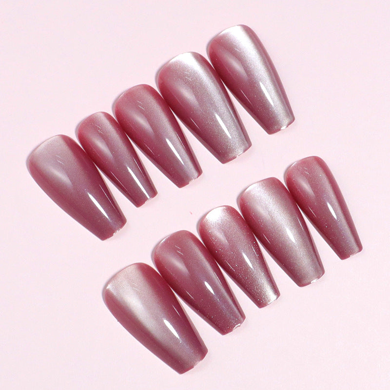 Premium Glänzende Press-On Nagelspitzen Set Brehn