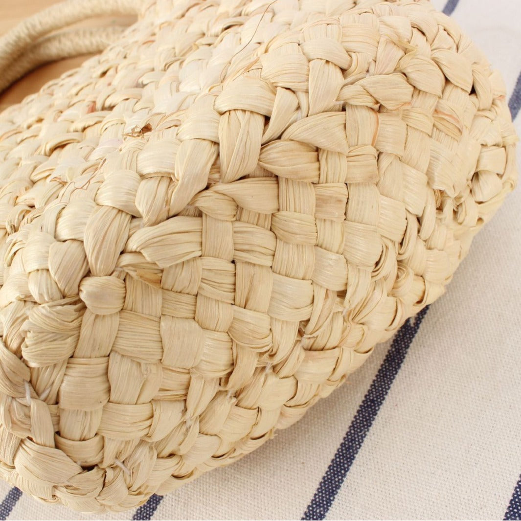 Handtasche Aus Natürlichem Geflochtenem Material Brehn