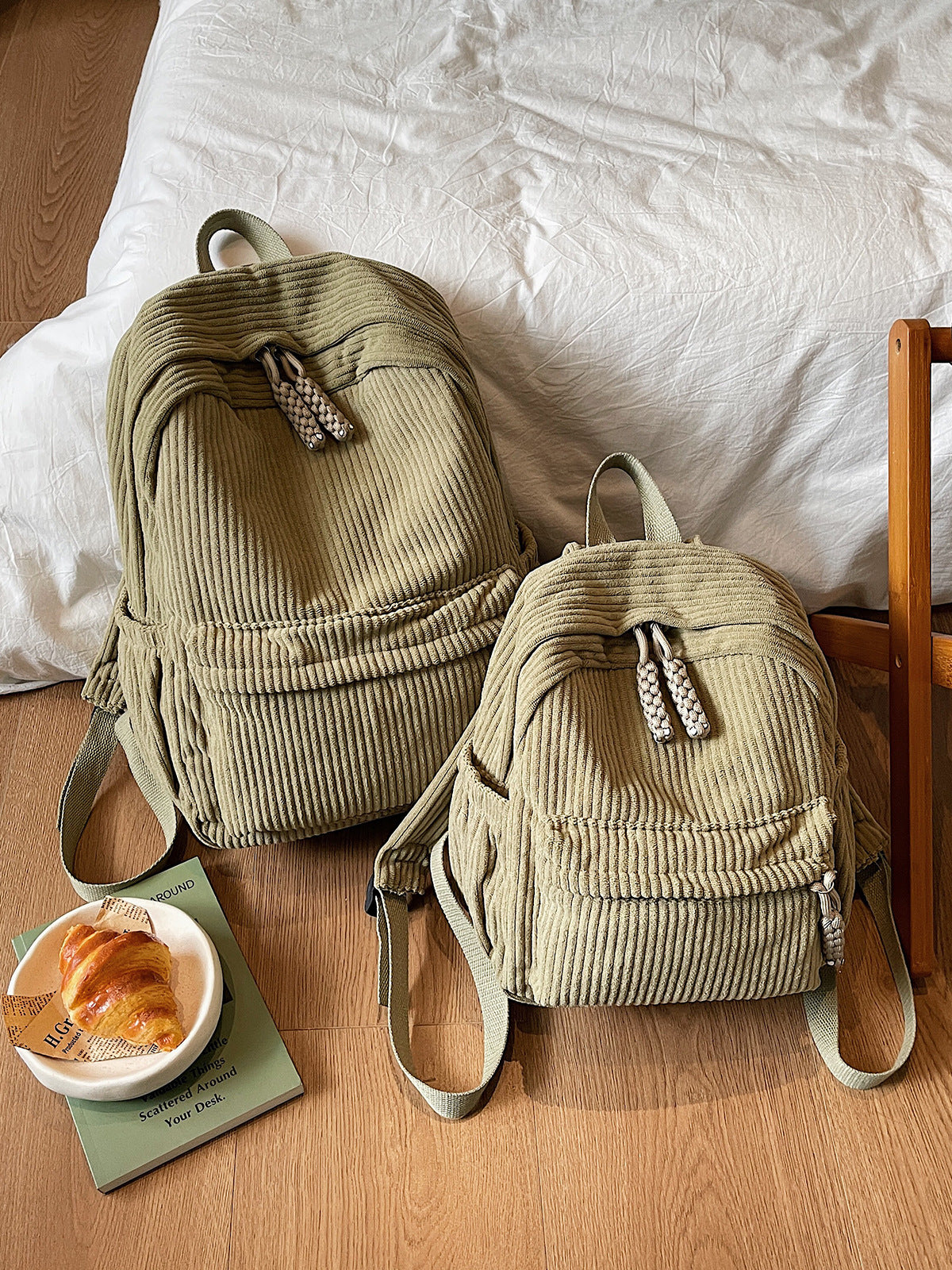 Corduroy Multifunktions-Rucksack Brehn