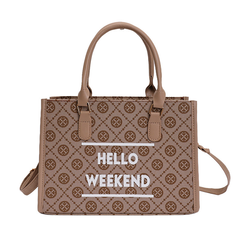 WoStylish Canvas Wochenend Tragetasche Brehn