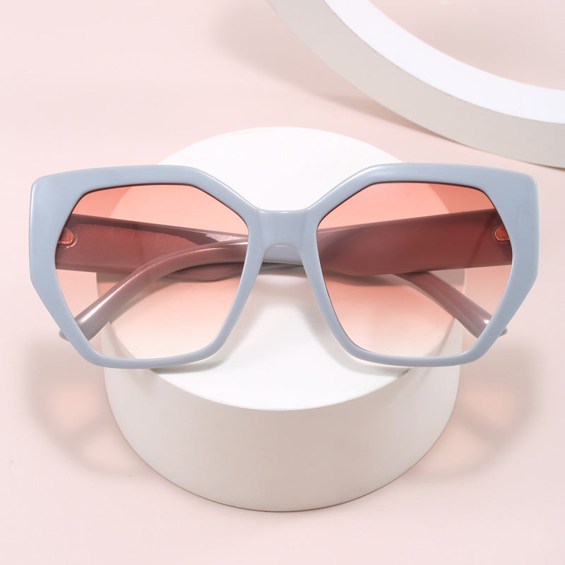Damen oversized geometrische Sonnenbrille Brehn