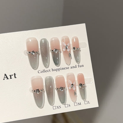 Premium Dekorative Press-On Nagelkunst