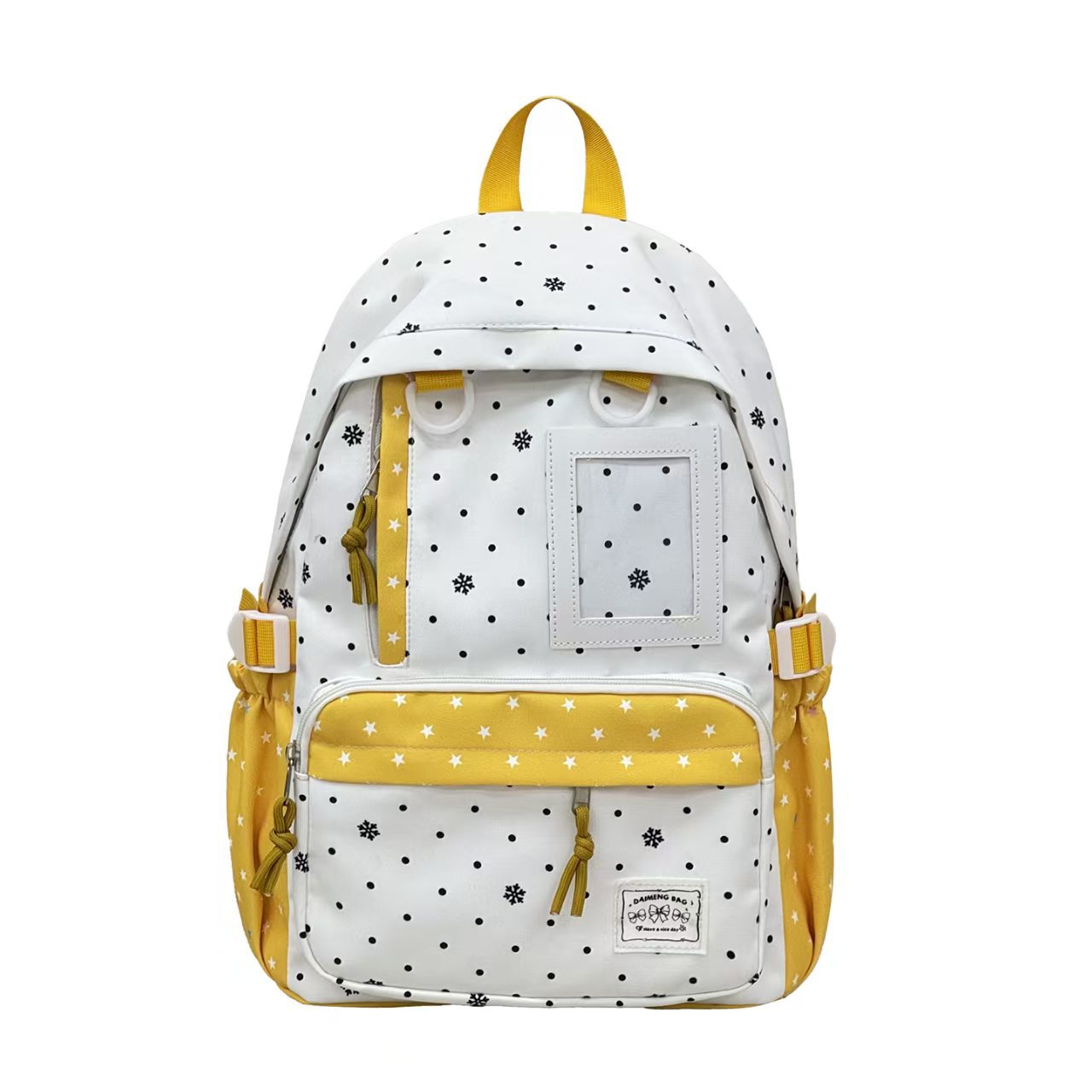 Muster Multi-Taschen Rucksack Brehn