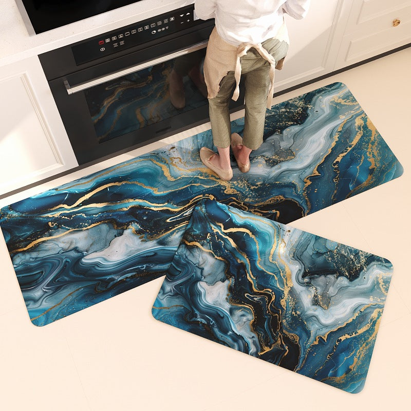 Luxuriöse Marmor Design Küchen Komfortmatte