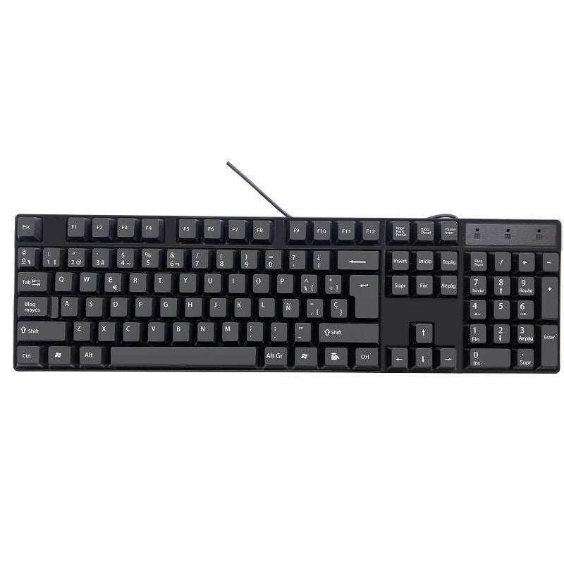 Ergonomische Kabelgebundene Tastatur Brehn