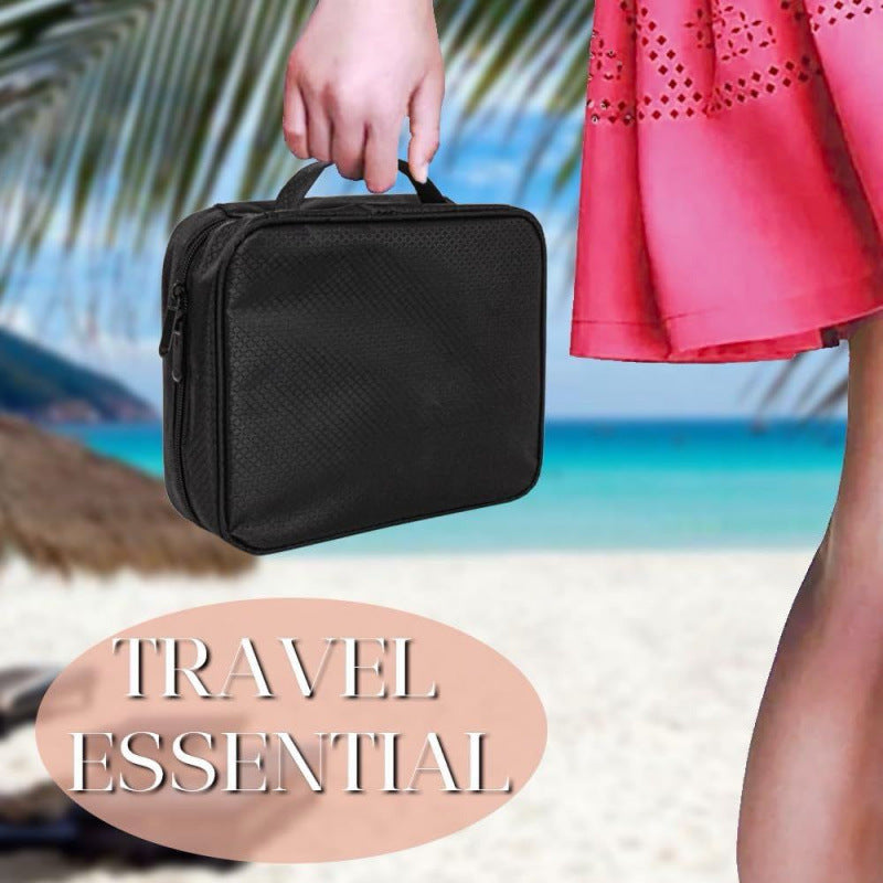 Schmuck-Organizer Tasche mit Mehreren Transparenten Fächern Brehn
