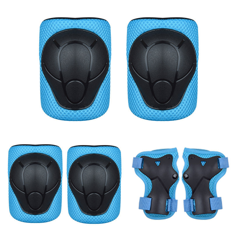 WoSport Schutz Knie- und Ellenbogenschoner Set Brehn