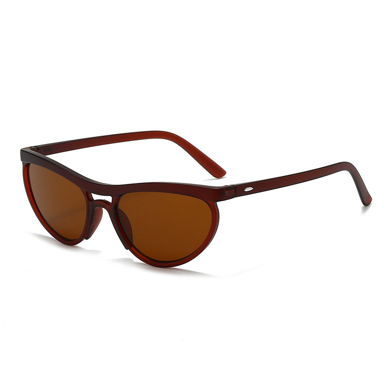 Damen modische Sonnenbrille im zeitgenössischen Design Brehn
