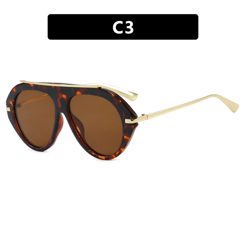 Damen Sonnenbrille im eleganten Hexagon-Design Brehn