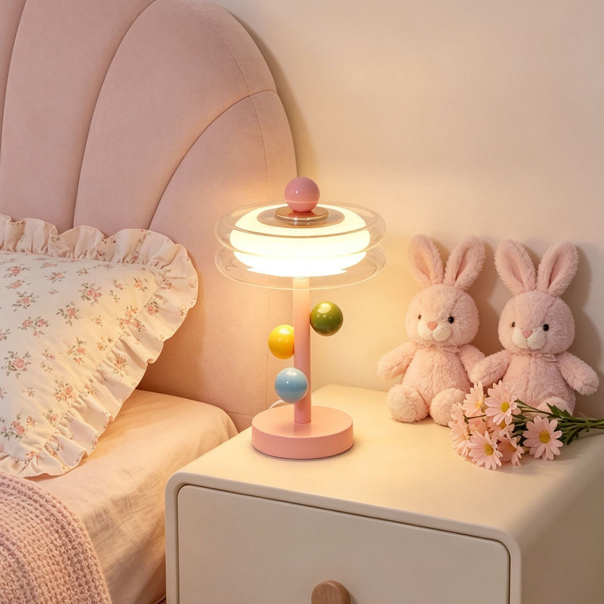 Dekorative Tischlampe